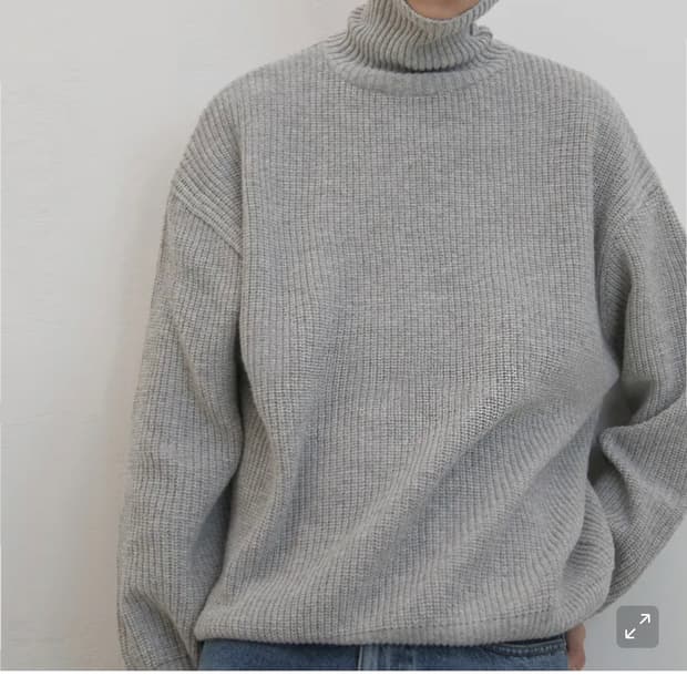 (L) 드로우핏 하찌 벌키 터틀넥 니트 [L.GREY] 판매