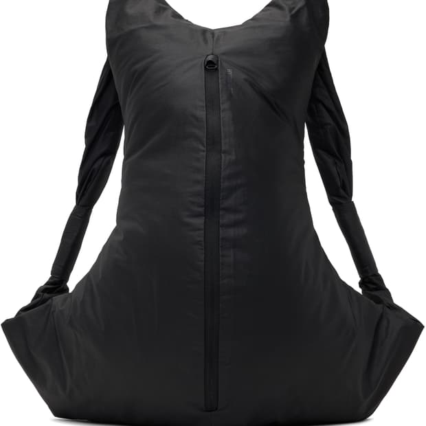 혜인서 드레이퍼리 백팩 블랙 구형