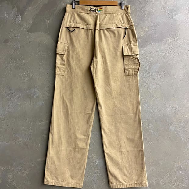 [30-31] Benetton Formula1 레이싱팀 립스탑 카고팬츠