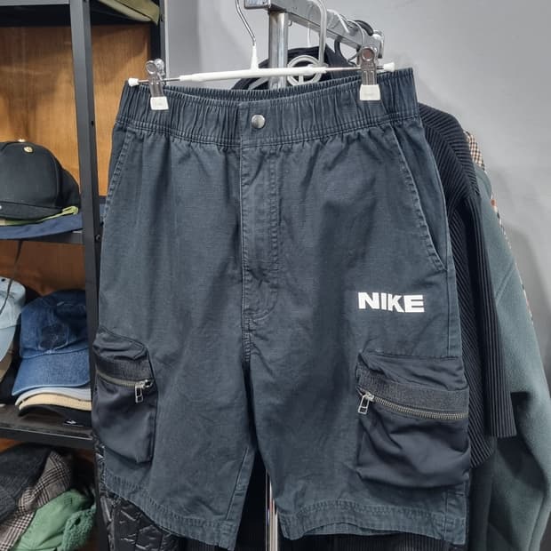 nike 시티 메이드 카고 쇼츠 반바지 28~30(허리밴딩), 기장54