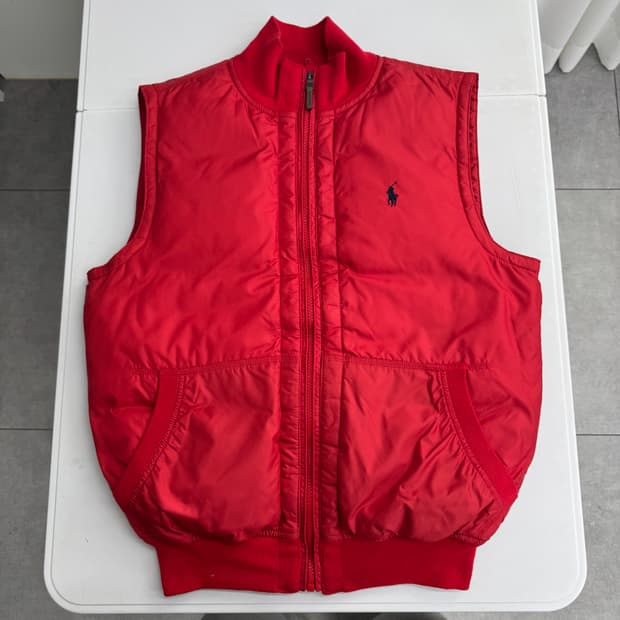 폴로 패딩 베스트 