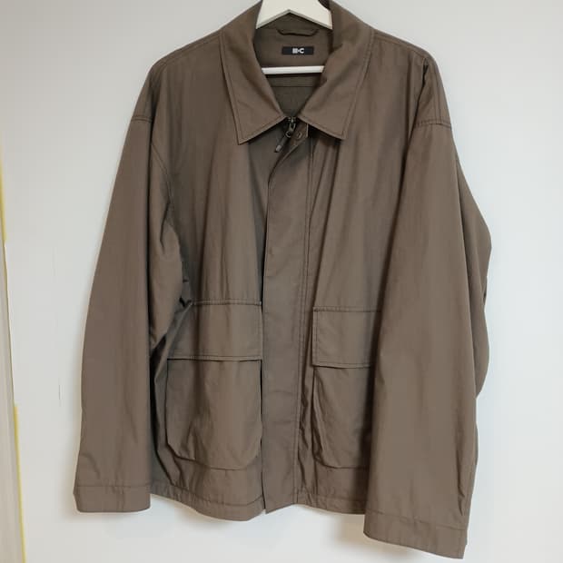 유니클로 C 쇼트 블루종 브라운 XXL 475403