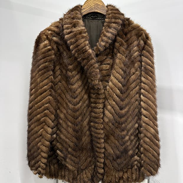 MINK FUR JACKET (M~L)