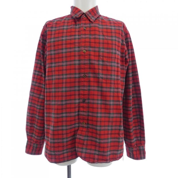 꼼데가르송 옴므 타탄 체크 플란넬 셔츠