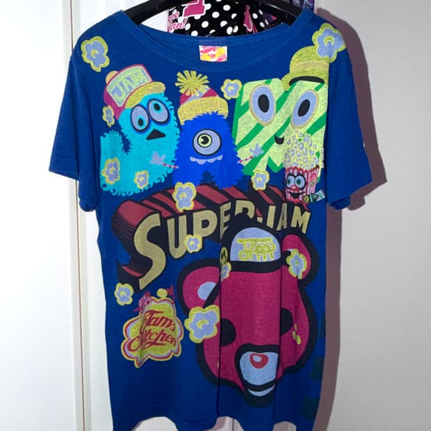 [JAM] 잼 몬스터 & 베어 캐릭터 프린트 반팔 티셔츠