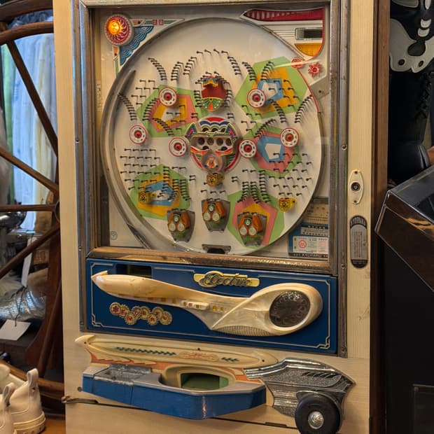 빈티지 소품 1970년 일본 쇼와 파친고 게임