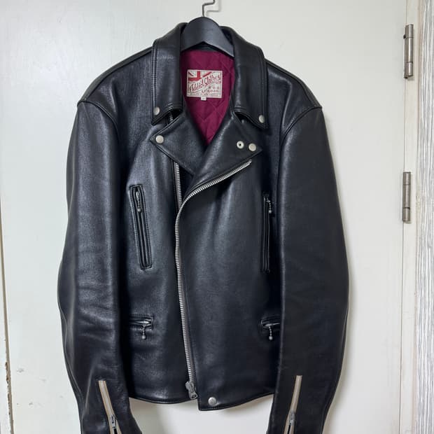 [46] 어딕트클로즈 AD-02L 쉽스킨 가죽 자켓