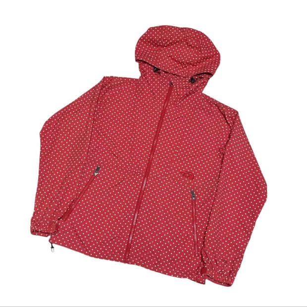 노스페이스 도트 바람막이