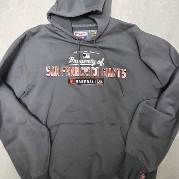 Majestic MLB 샌프란시스코 자이언츠 써마베이스 후드티