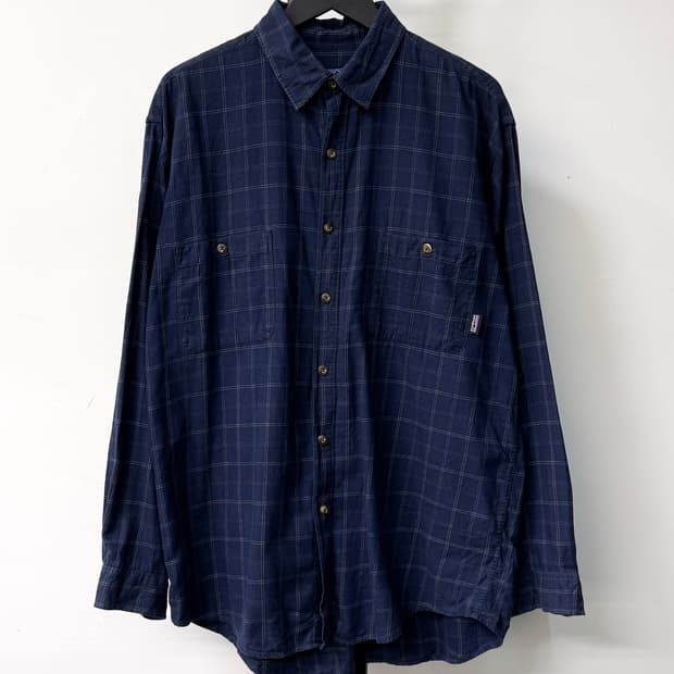 파타고니아 오가닉 코튼 체크 셔츠