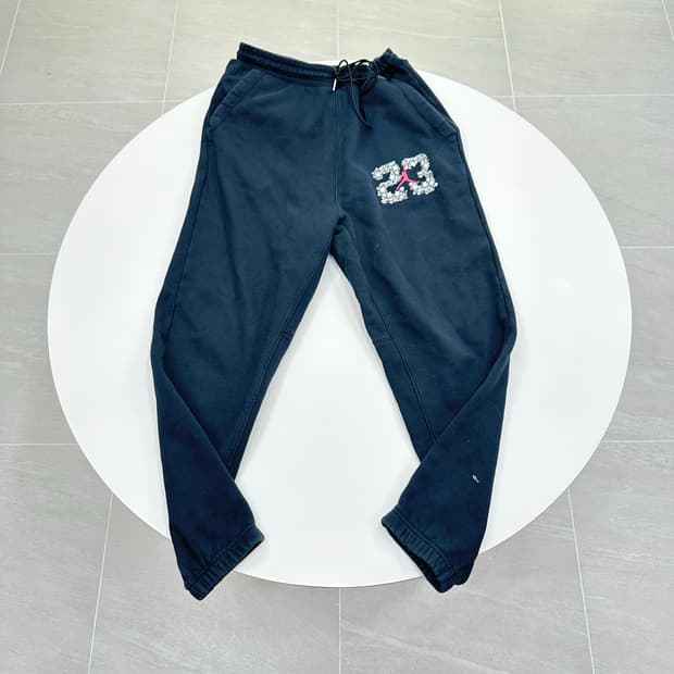 조던 23 로고 트레이닝 팬츠 블랙 XL