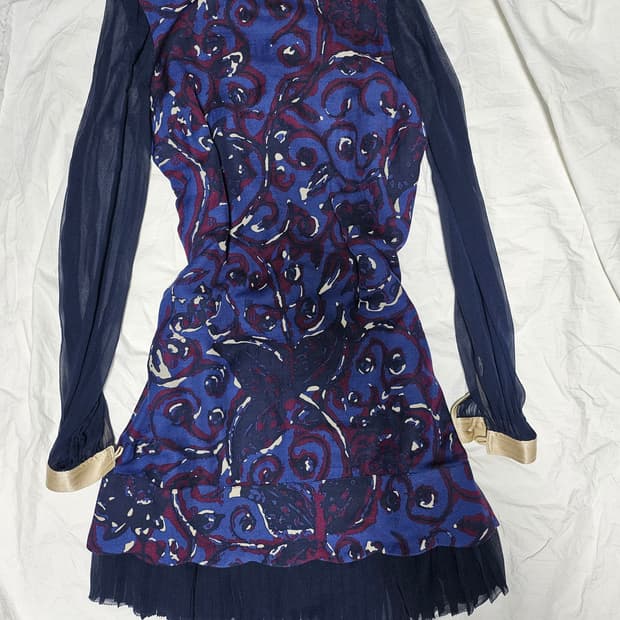 토리버치 울 실크 원피스 6