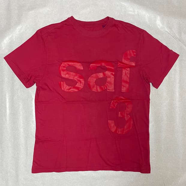 BASIC SAFARI TEE (LIGHT RED) 2 size