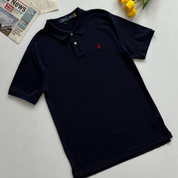 Polo 폴로랄프로렌 QR 네이비 PK 카라티