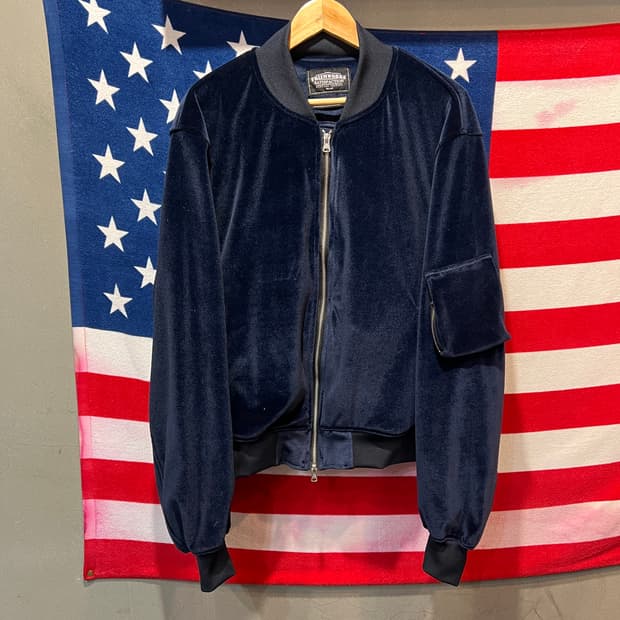 프리즘웍스 벨벳 MA-1 플라이트 자켓