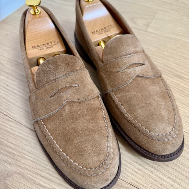 알든 스웨이드 로퍼 Alden 6243F 8.5