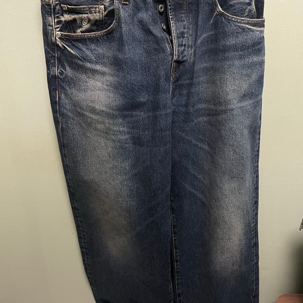 스투시 big ol 진 32사이즈