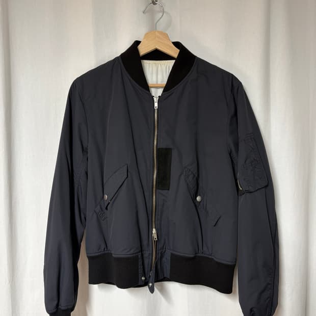 더 레터스 14fw MA-1 봄버 자켓