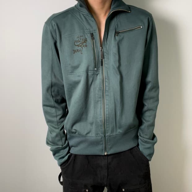 00's 디젤 딥그린 트랙 자켓 XL