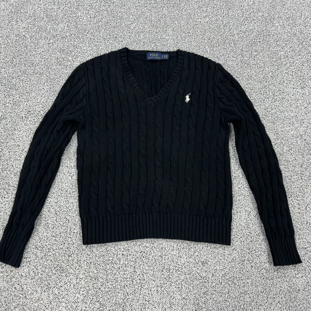폴로 랄프로렌 꽈배기니트