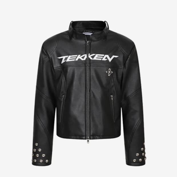 [s] 써저리 x 철권 레더자켓 블랙