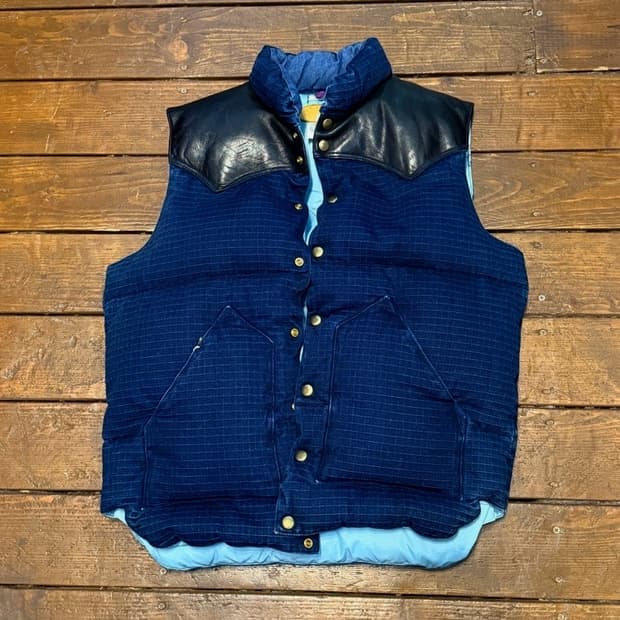 록키마운틴x웨어하우스 RMFBxWarehouse 인디고 페더베드 베스트