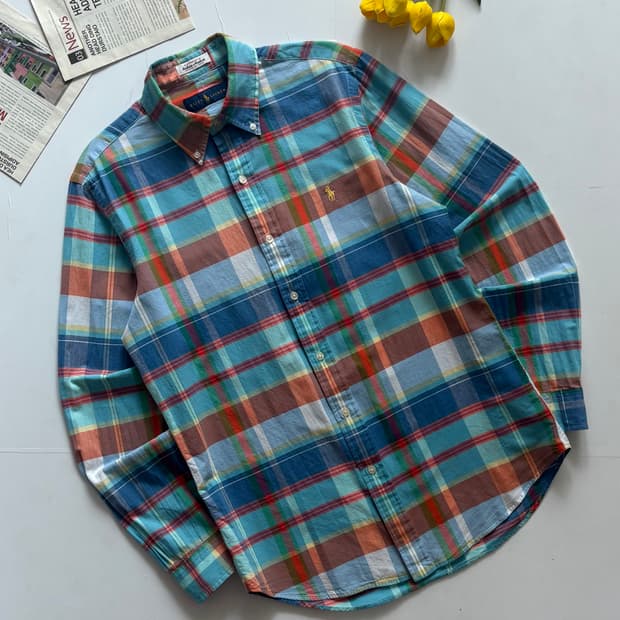Polo 폴로랄프로렌 마드라스 체크 셔츠