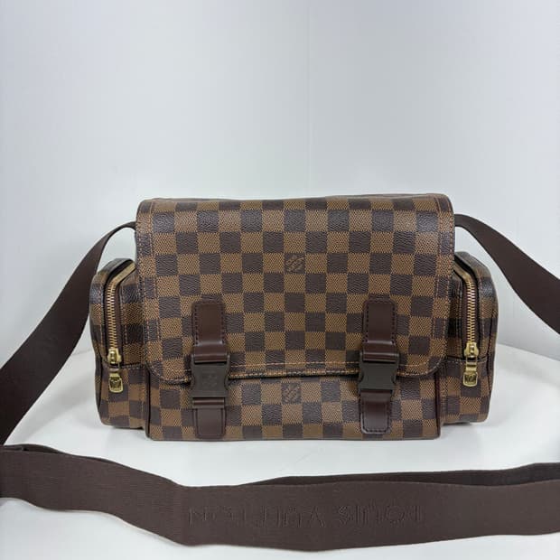 루이비통 N51126 다미에 멜빌 리포터 크로스백
