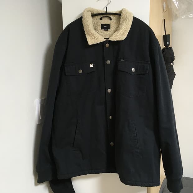 오베이 양털 자켓