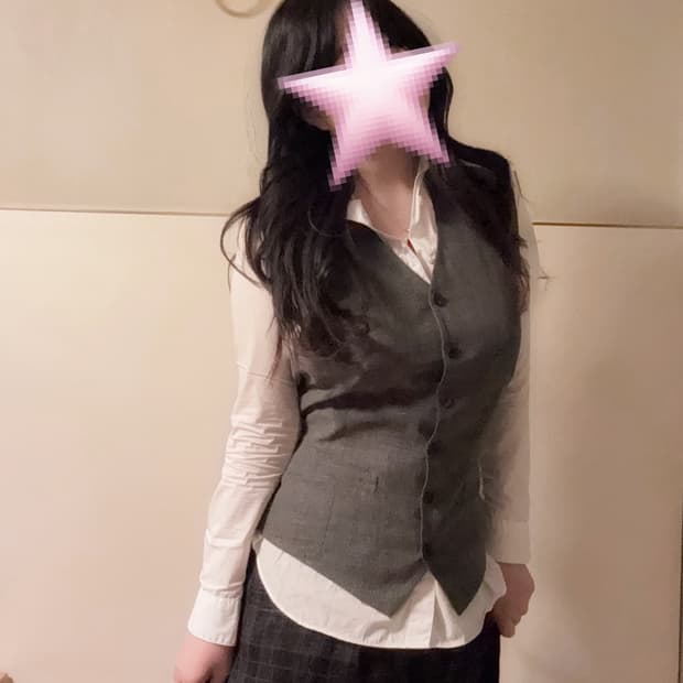 (이체시에눌) 크루빈티지 일본 긱시크 프레피 장미 롱 스커트 코디세트