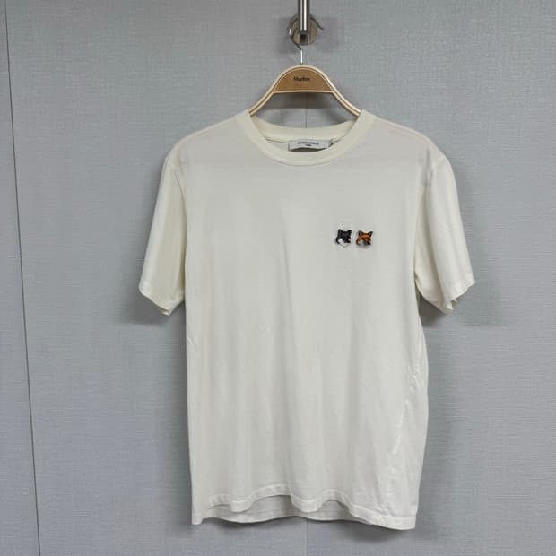 메종키츠네 더블폭스 반팔 티셔츠