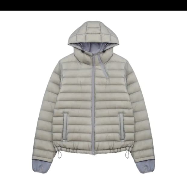 산산기어 24FW 서픽스 푸퍼 그레이3 상태최고…