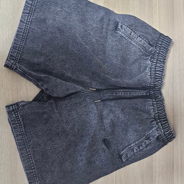 나이키 NSW 데님 워시드 쇼츠 블랙