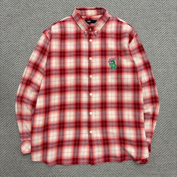 엘엠씨 체크셔츠 v1496