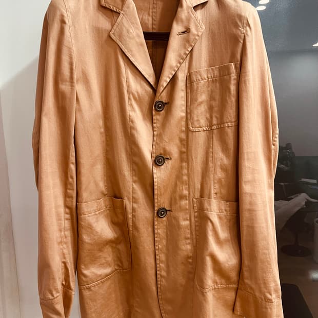 ANN DEMEULEMEESTER COTTON SHIRTS BLAZER