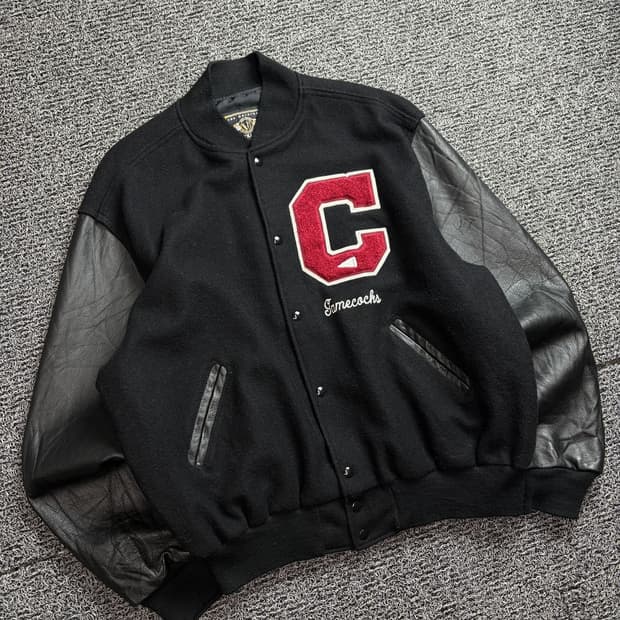 USA 오리지널 할로웨이 울바디 레더 바시티 자켓 2213