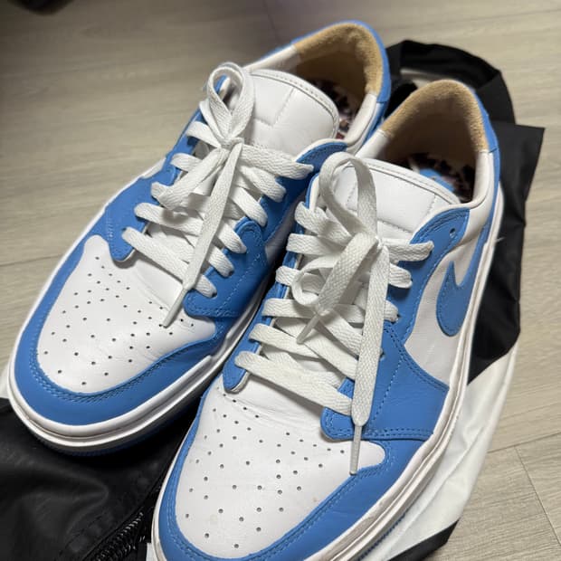 나이키 조던1 엘리베이트 로우 유니버시티 블루 w280