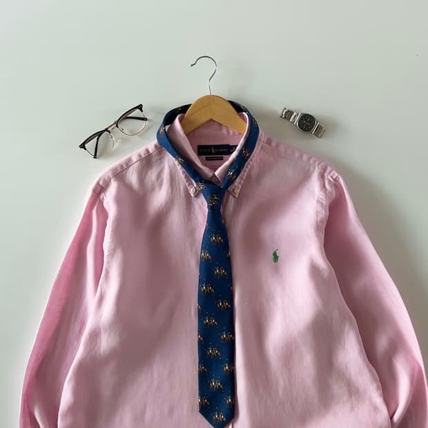 폴로 랄프로렌 린넨 셔츠 XL