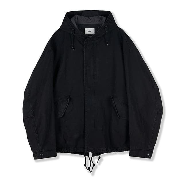 퍼렌 24aw m51 숏파카 블랙 3