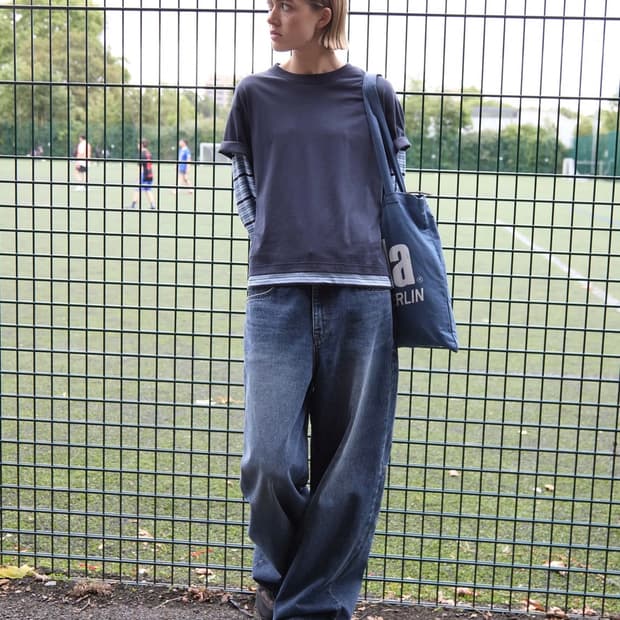 로우클래식 oversized jeans_dark blue