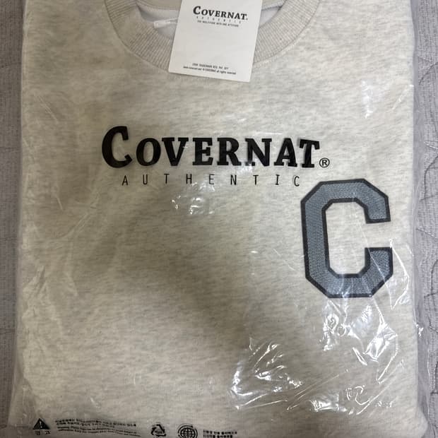 (미개봉) 커버낫 맨투맨 xl