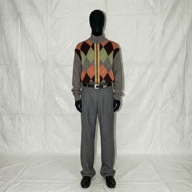 g-stage zip up sweater