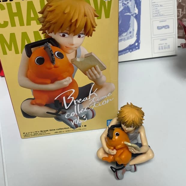 체인소맨 브레이크타임 덴지 포치타 피규어 박스O