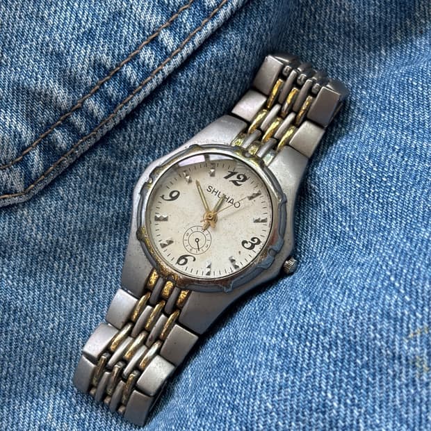 vintage shuhao metal watch