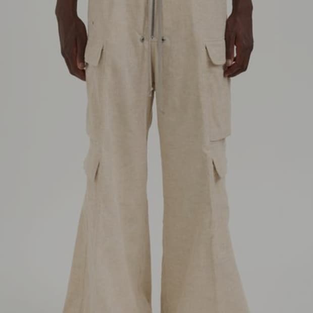 릭오웬스 FW25 CONCORDIANS 코듀로이 카고벨라 46사이즈