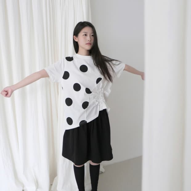 베이비랩 Dot trimming t