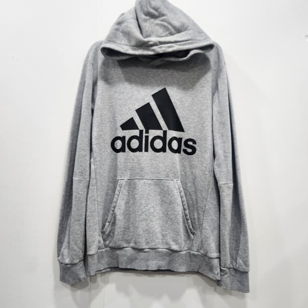 아디다스 빅로고 후드티 남녀고용 95사이즈