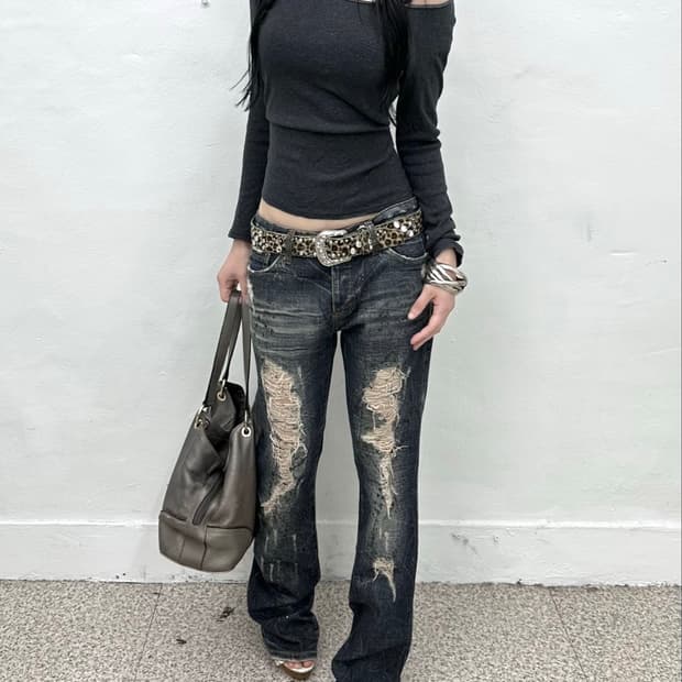 Grey glitter fit sleeve