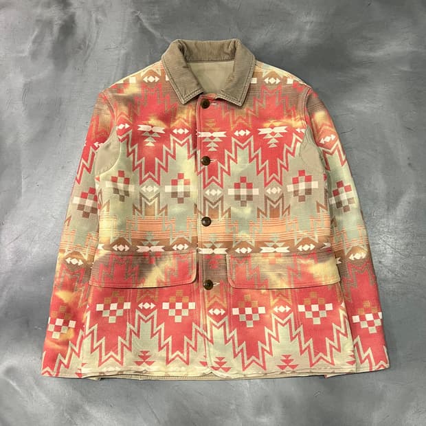  폴로랄프로렌 나바호 패턴 리버시블 자켓 y14670