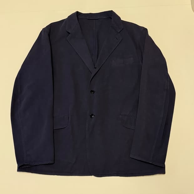 코모리 garment dyed jacket